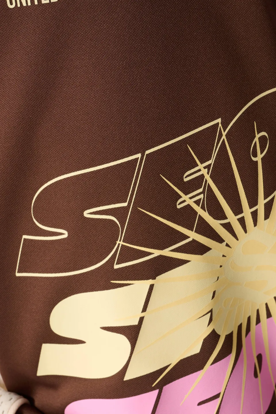 Shoeby Seoul Baseball T-shirt bruin, foto 7