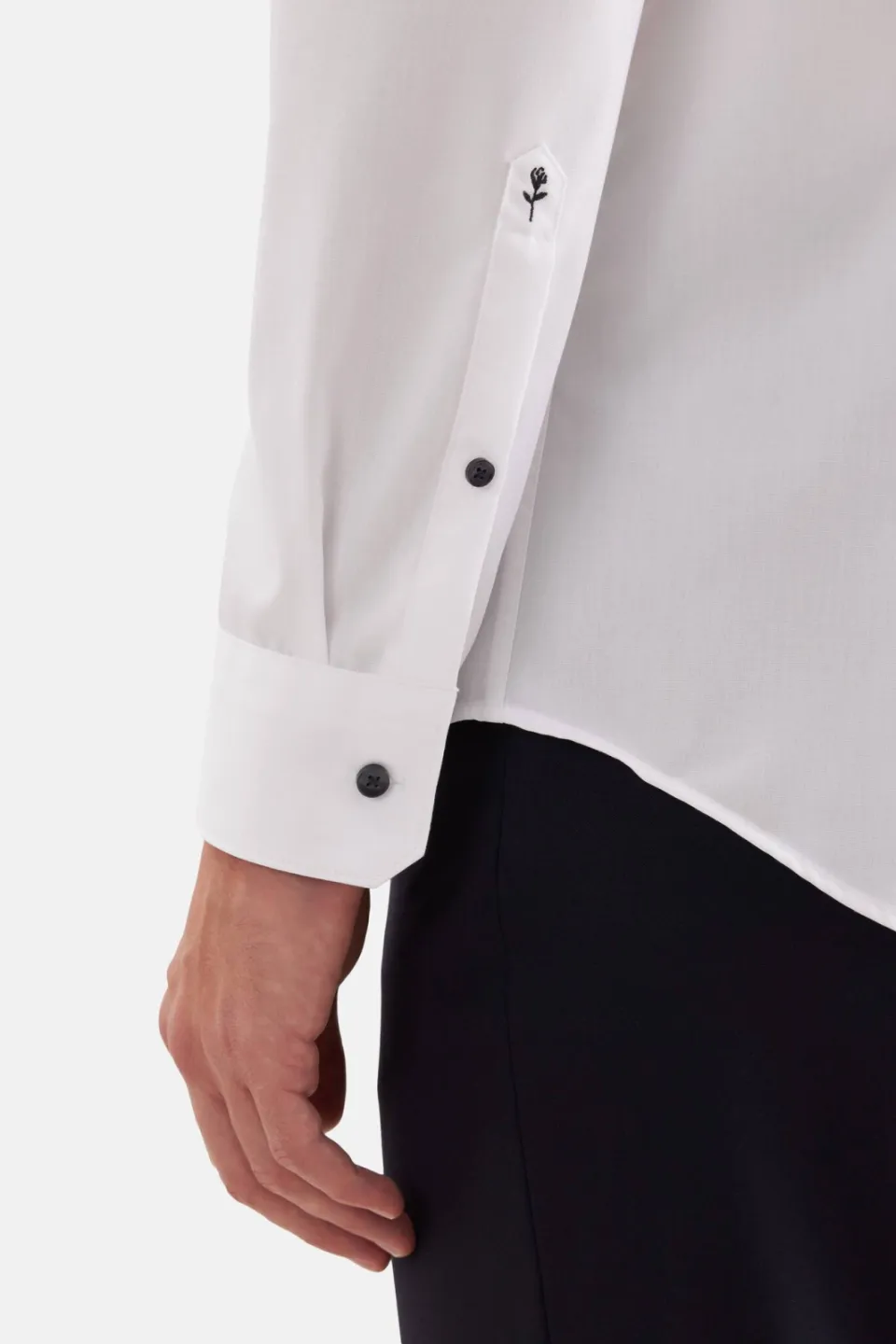 Seidensticker slim fit overhemd wit, foto 6