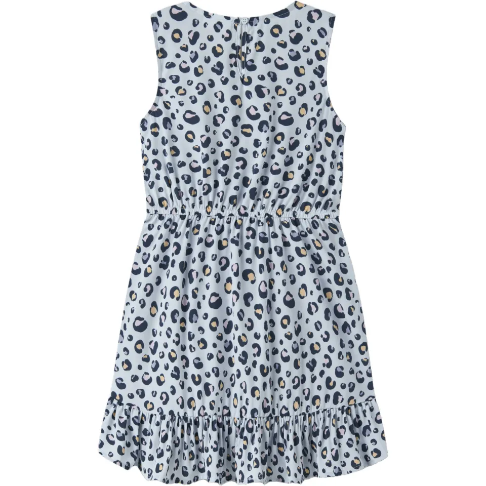 NAME IT jurk met dierenprint lichtblauw lichtblauw/blauw, foto 3