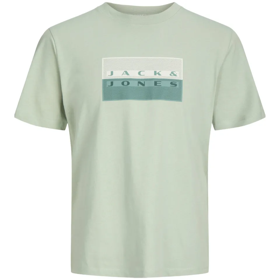 Jack & Jones Junior T-shirt lichtgroen, foto 2