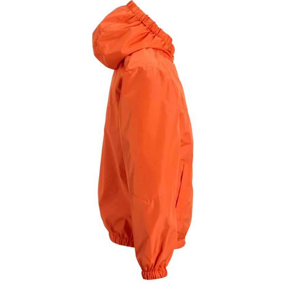 Orange Stars reversible jacket camo jas oranje groen, foto 3