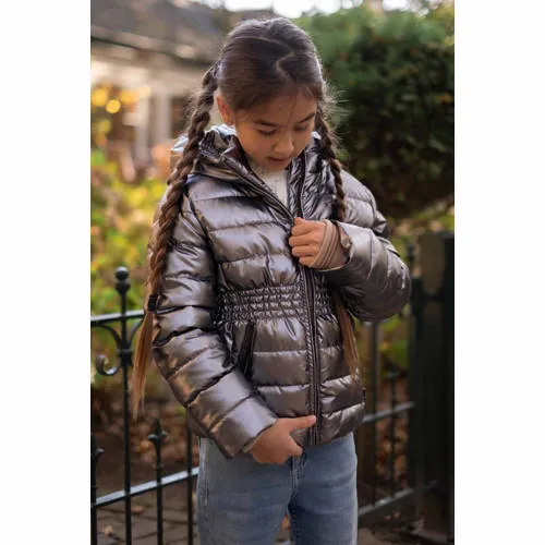 Like Flo Ayza quilted winterjas zilver, foto 4