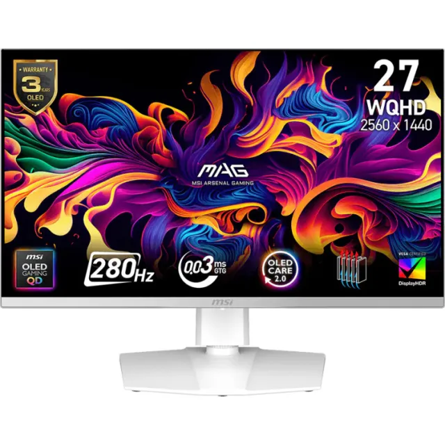 Msi MAG 272QPW QD-OLED X28 26.5'' gaming monitor