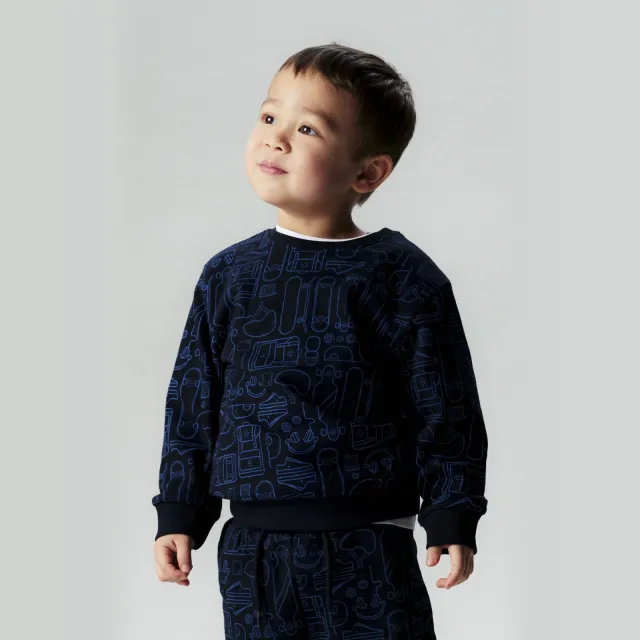 NAME IT MINI sweater donkerblauw