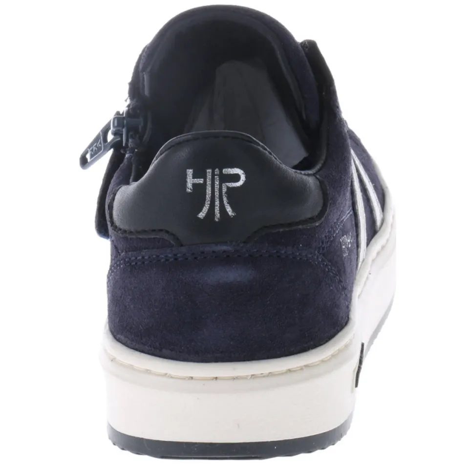 Hip suède sneakers donkerblauw, foto 3