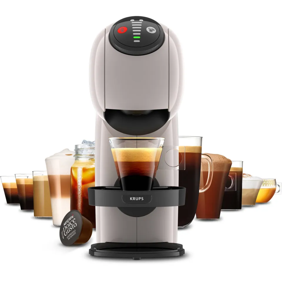 Krups Dolce Gusto Genio S KP243A koffiecupmachine taupe, foto 5