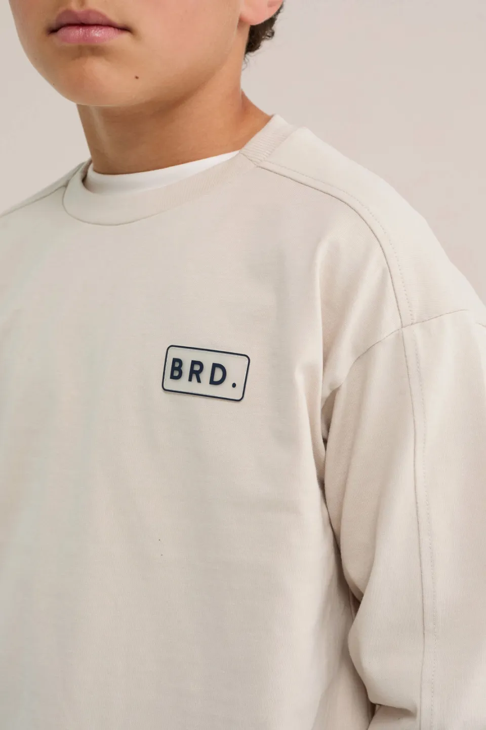 WE Fashion Blue Ridge longsleeve beige, foto 5