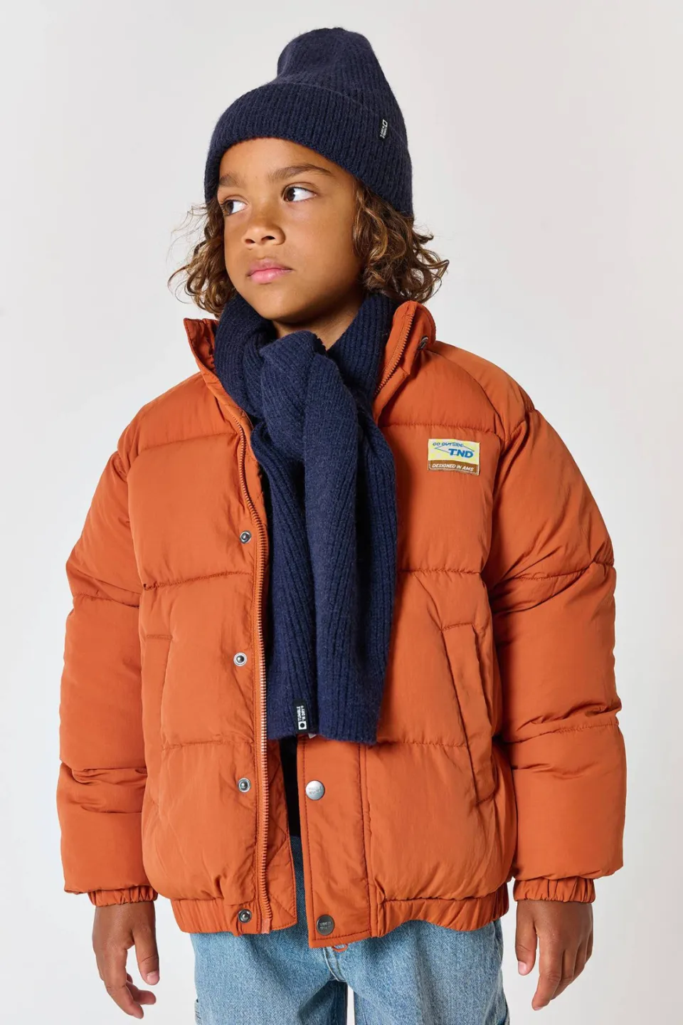 Tumble 'n Dry Bobbie winterjas donker oranje, foto 6