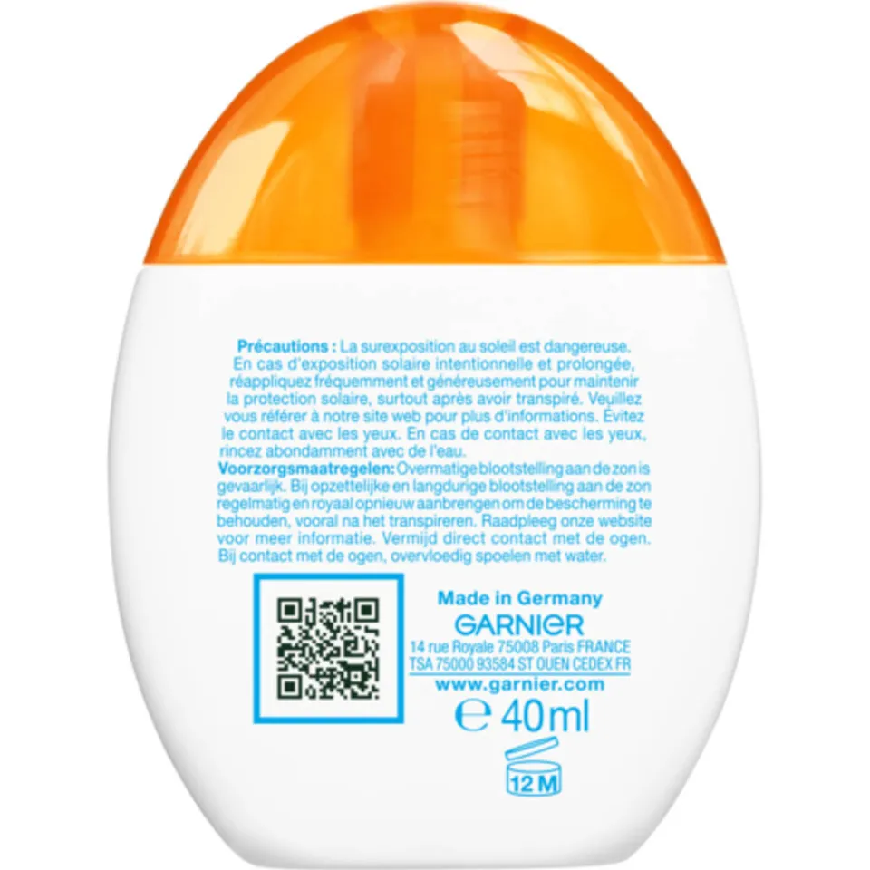 Garnier Ambre Solaire Super UV onzichtbare waterfluid SPF50, foto 2