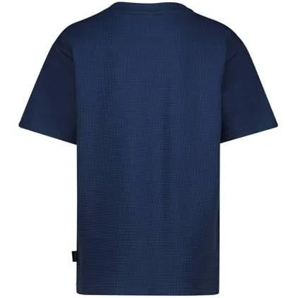 Vingino T-shirt donkerblauw effen, foto 3