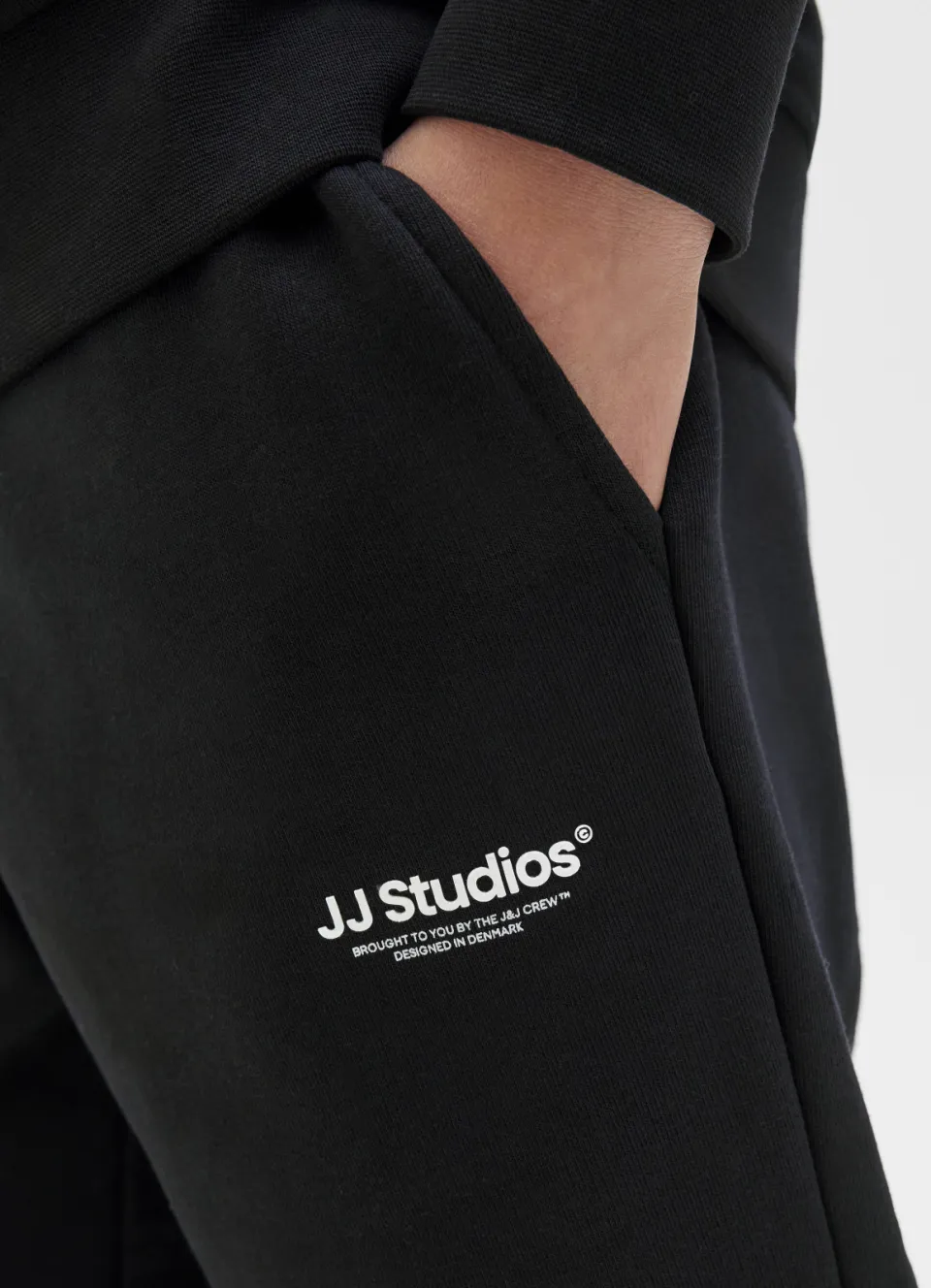 Jack & Jones Junior relaxed joggingbroek zwart, foto 6