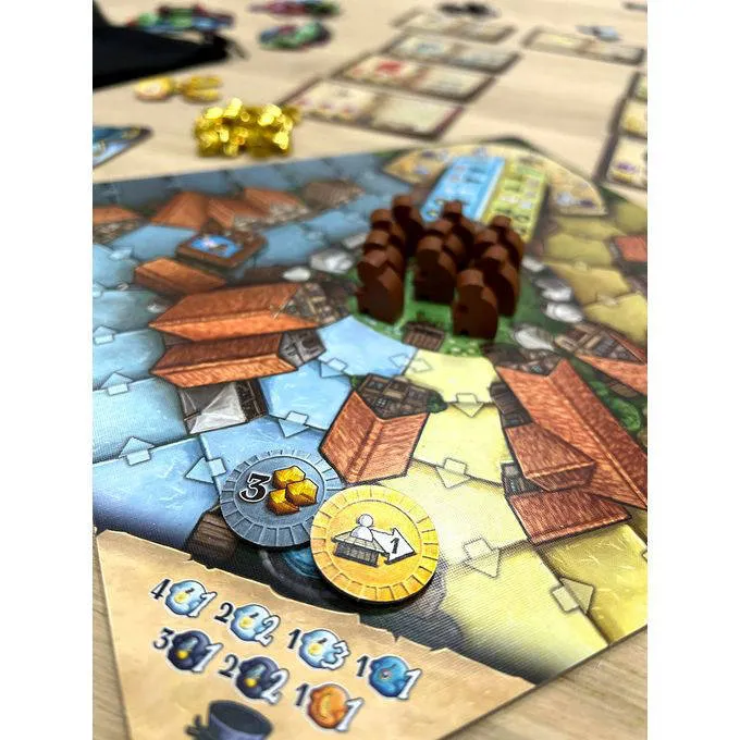 999 Games De Kwakzalvers van Kakelenburg Het Duel bordspel, foto 5