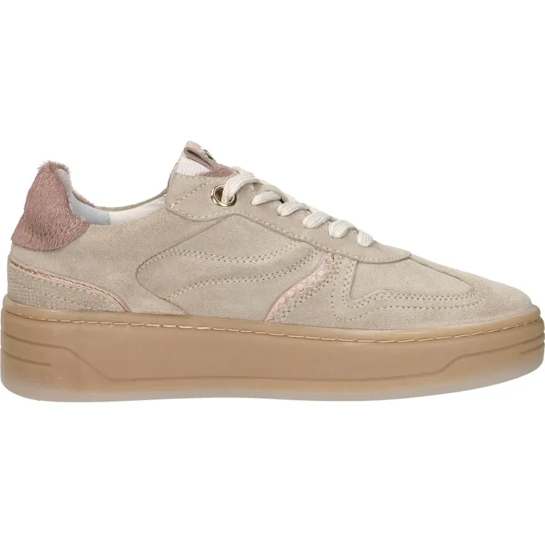 Sub55 lage sneakers beige