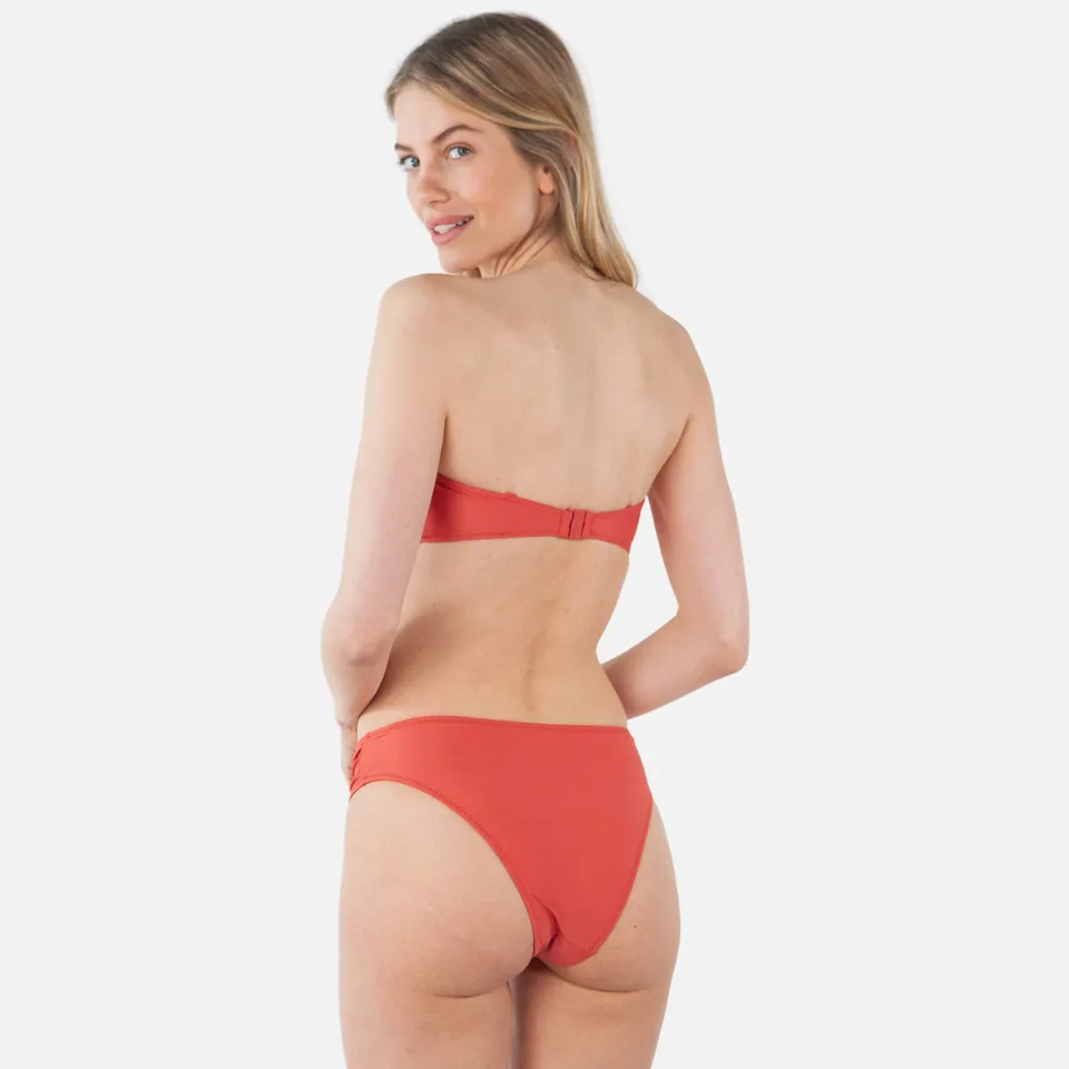 Barts high waist bikinibroekje Kelli koraalrood, foto 5