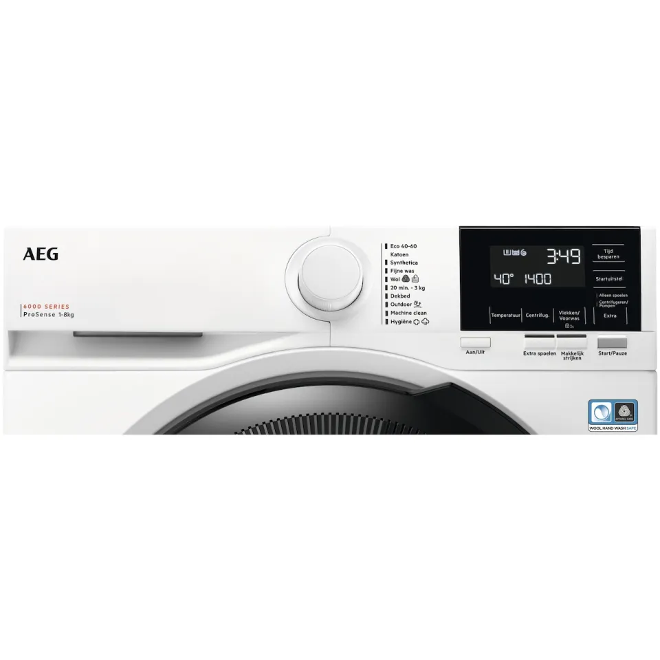 AEG LR6ALPHEN wasmachine wit, foto 3