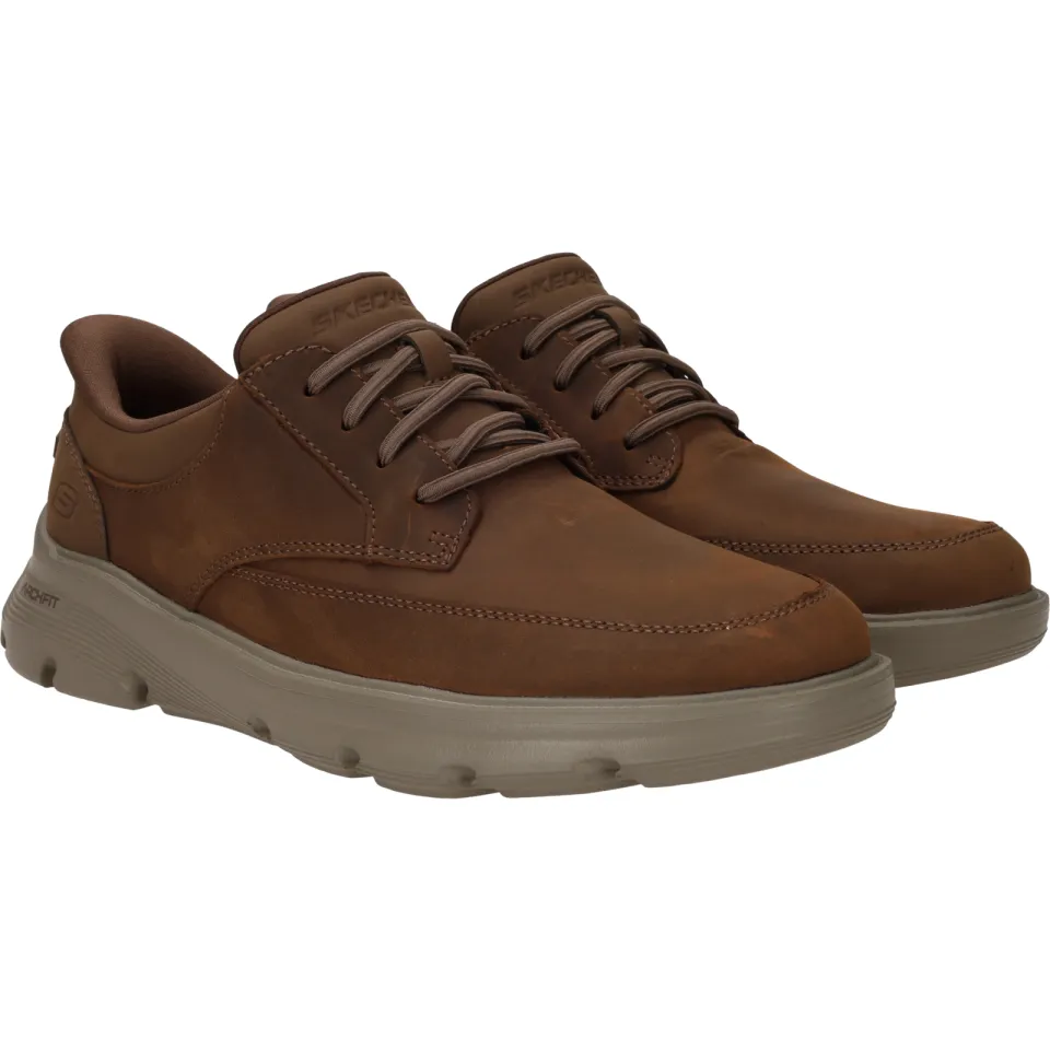 Skechers Arch Fit Garza veterschoenen cognac, foto 4