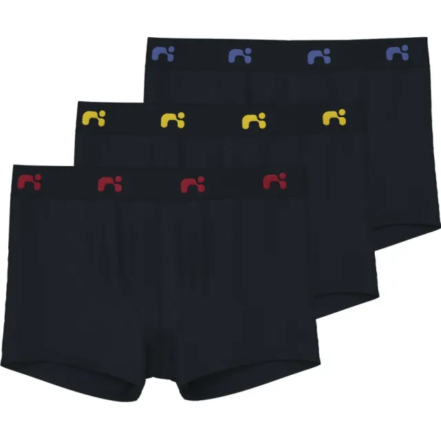 NAME IT KIDS boxershort zwart set van 3