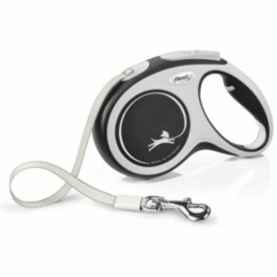 Flexi New Comfort Tape rollijn zwart