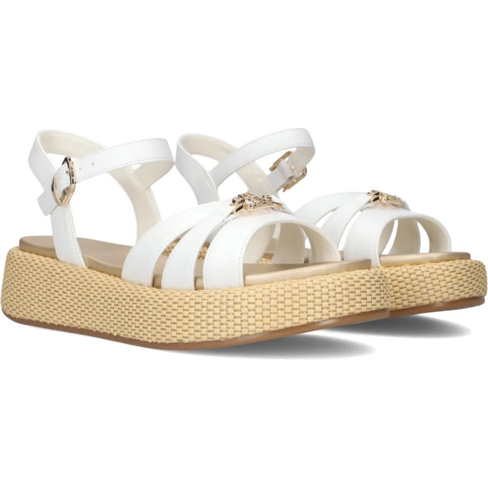 Tommy Hilfiger ERIKA sandalen wit, foto 4