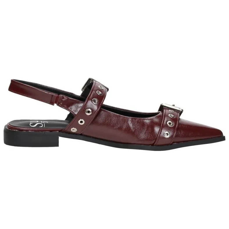 Sub55 Slingbacks ballerina bordeaux, foto 2