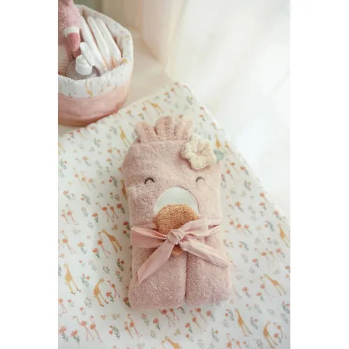 Little Dutch badjas Flamingo - Roze, foto 4