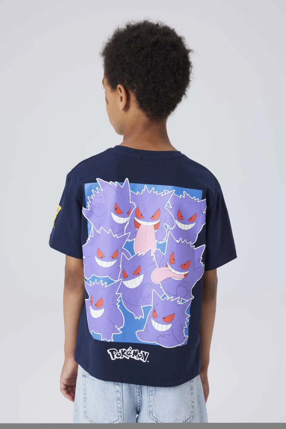NAME IT Pokemon t-shirt met backprint donkerblauw, foto 5