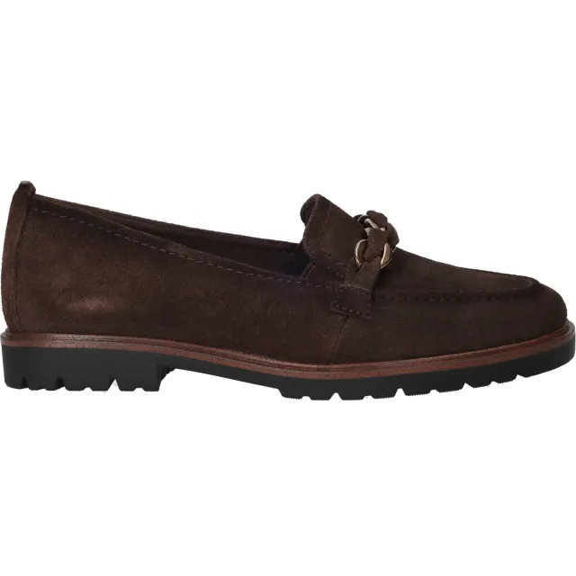 Tamaris mocassin donkerbruin