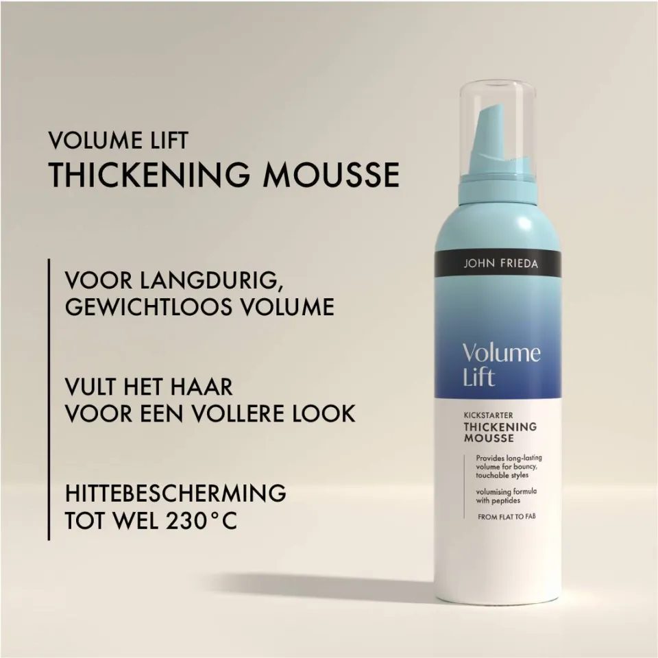 John Frieda Volume Lift Thickening haarmousse, foto 3
