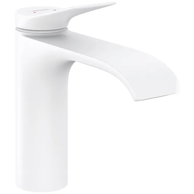 Hansgrohe Vivenis 110 wastafelmengkraan mat wit