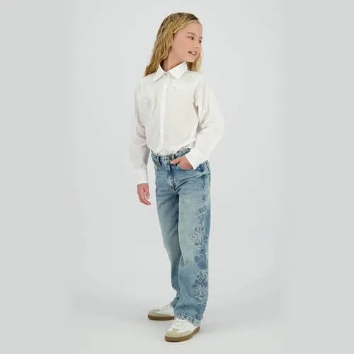Vingino gebloemde blouse wit, foto 4