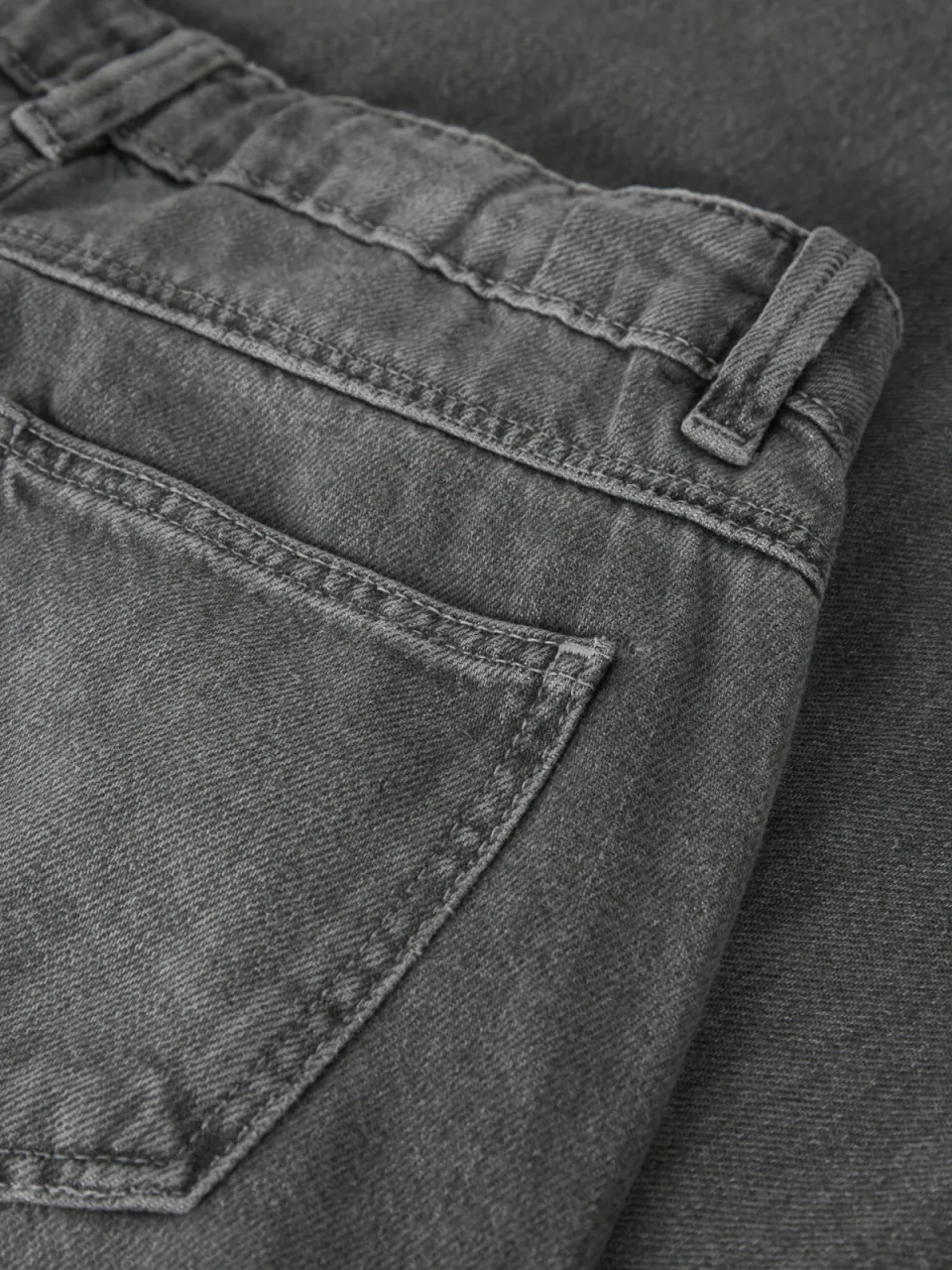 NAME IT KIDS wide leg jeans NKFROSE grey denim, foto 4