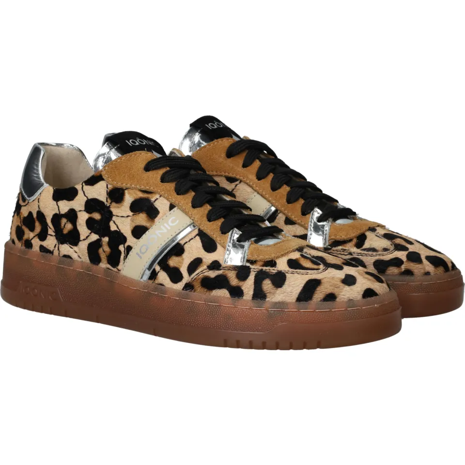 Iqonic Wish Legacy lage sneaker cognac, foto 3