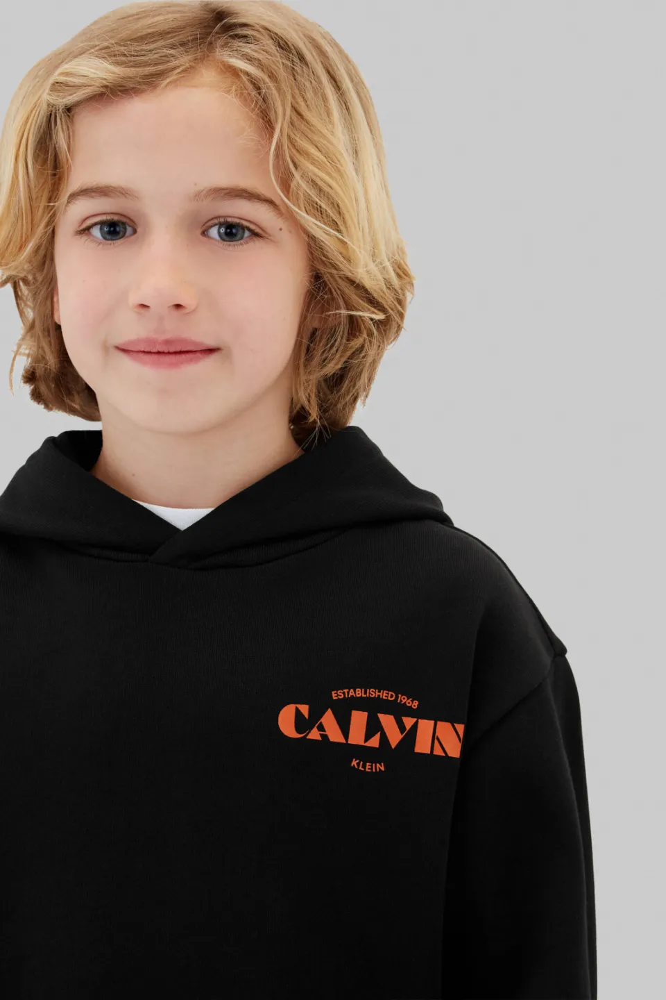 Calvin Klein hoodie met print - zwart, foto 3