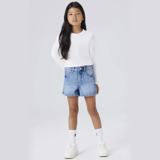 NAME IT NKFNAKAL longsleeve wit Bright White