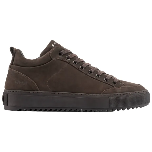 Rehab Craig Nub sneakers donkerbruin