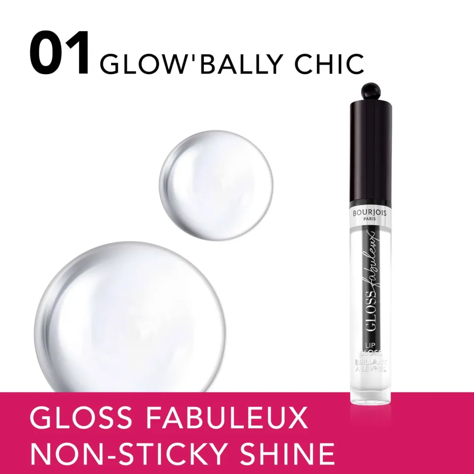 Bourjois Gloss Fabuleux lipgloss 001 Glow'bally Chic, foto 4