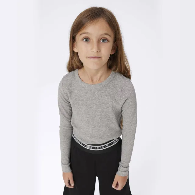 NAME IT KIDS NKFNAKAL longsleeve grijs melange