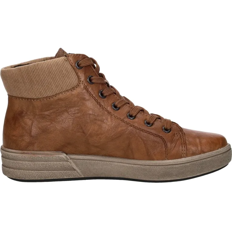 Rieker veterboots cognac