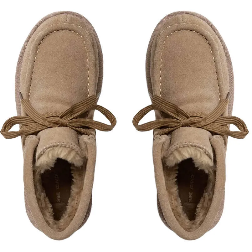 Sofie Schnoor girls suède veterschoenen - bruin, foto 3