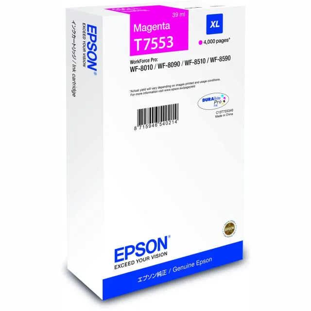 Epson Ink Cart/XL Magenta WF-8xxx