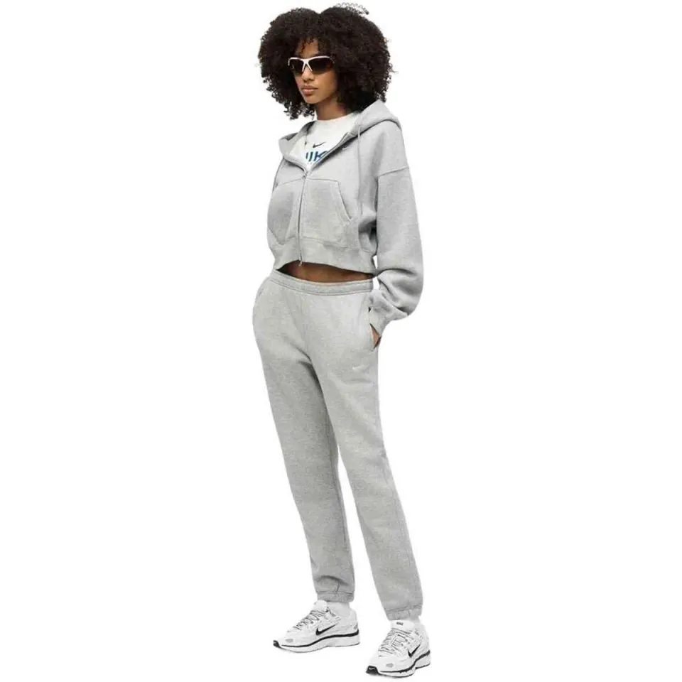 Nike Studio Fleece joggingbroek grijs Grey