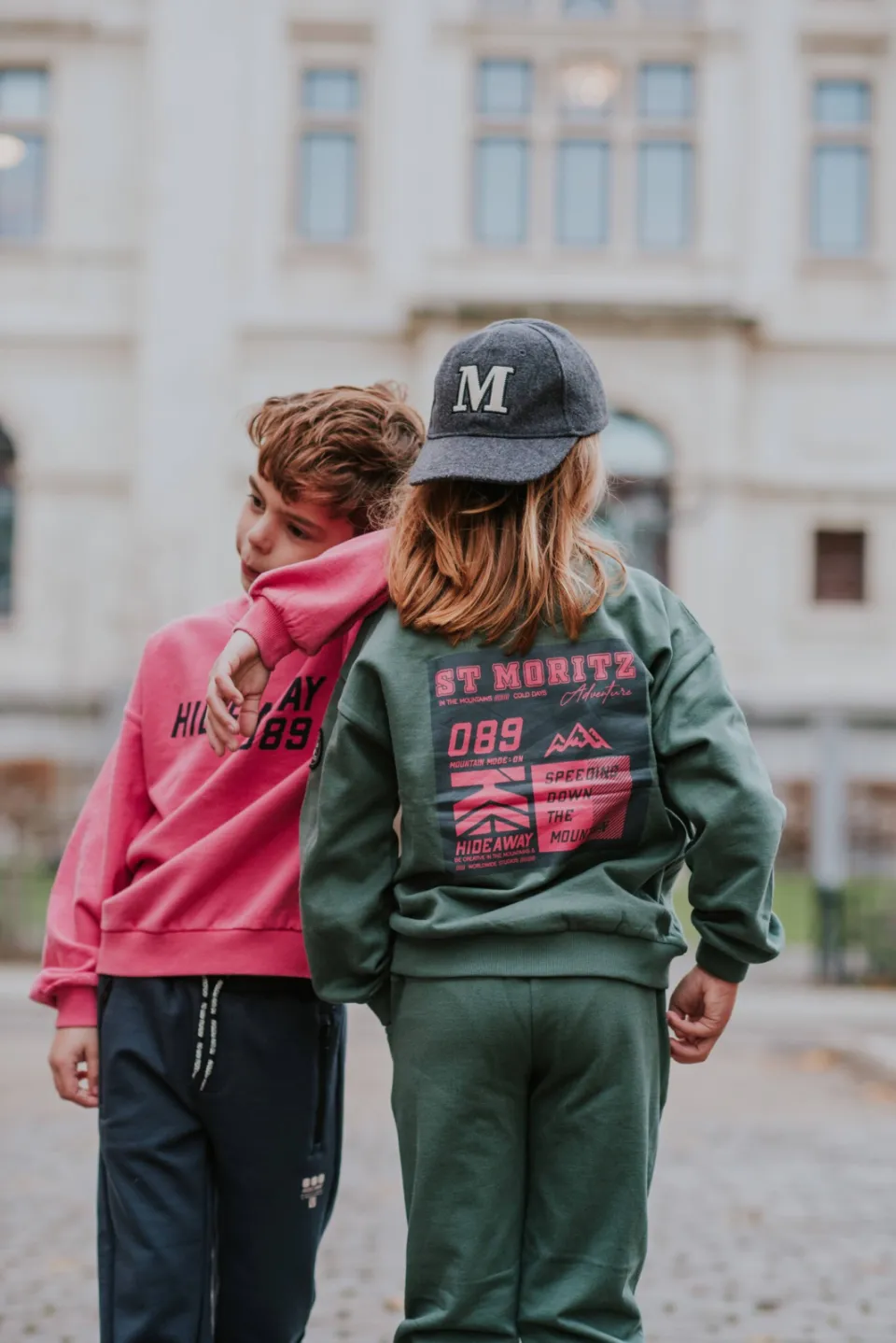 No Way Monday oversized sweater met backprint - groen, foto 5