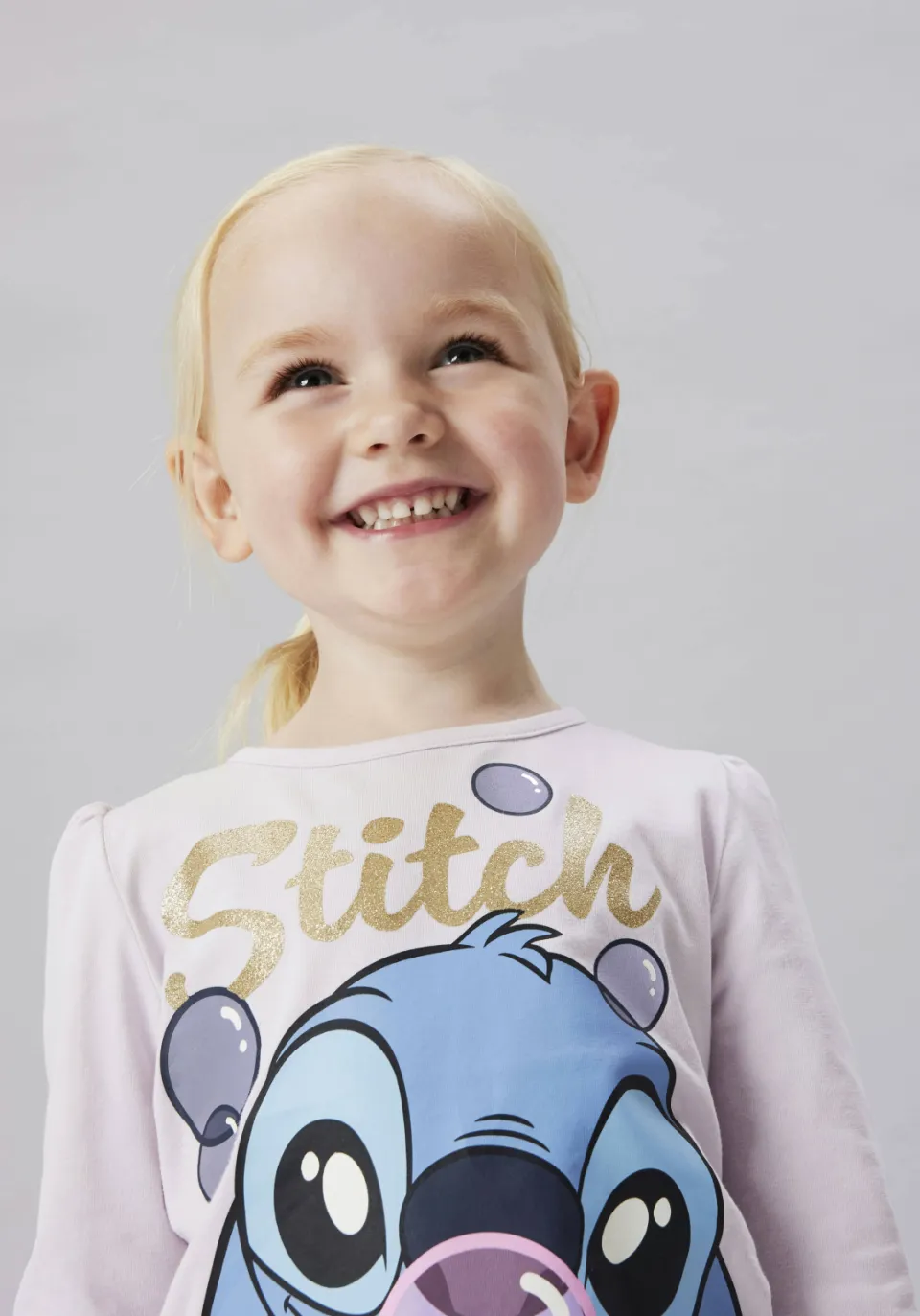NAME IT MINI Lilo & Stitch longsleeve lila, foto 5
