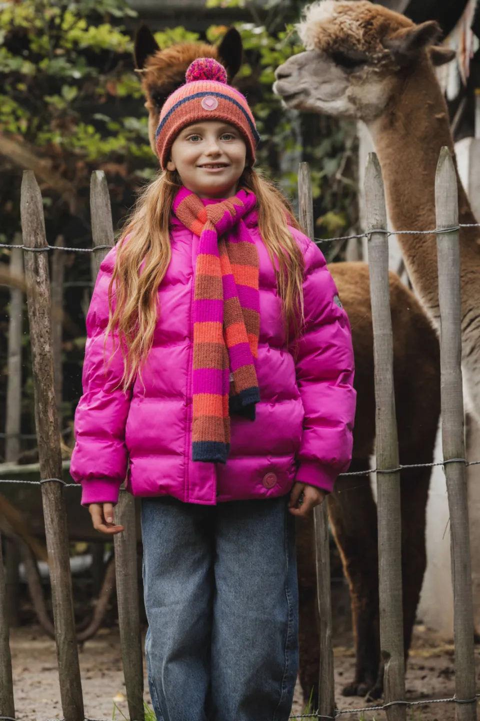 LOOXS little winterjas roze, foto 5