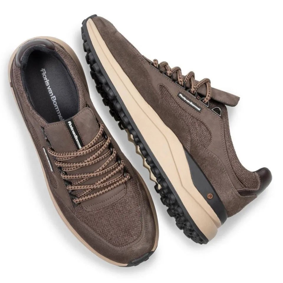 Floris Van Bommel De Trikker 04.00 suède sneakers bruin, foto 2