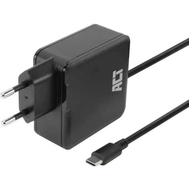 ACT AC2010 USB-C laptoplader 65W zwart