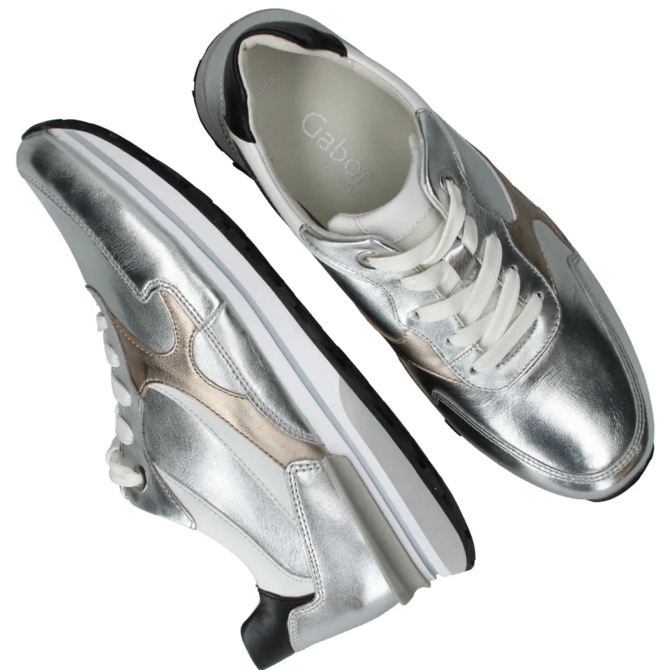 Gabor sneaker zilverkleur, foto 7
