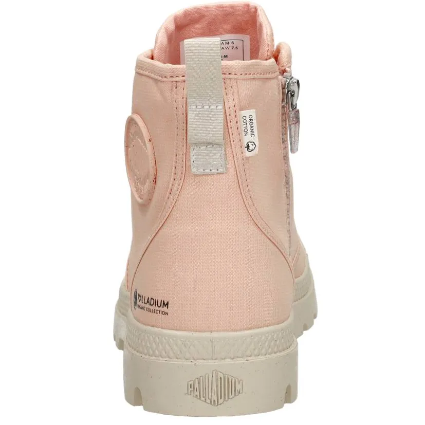 Palladium Pampa Hi Zip Organic laarzen roze, foto 4