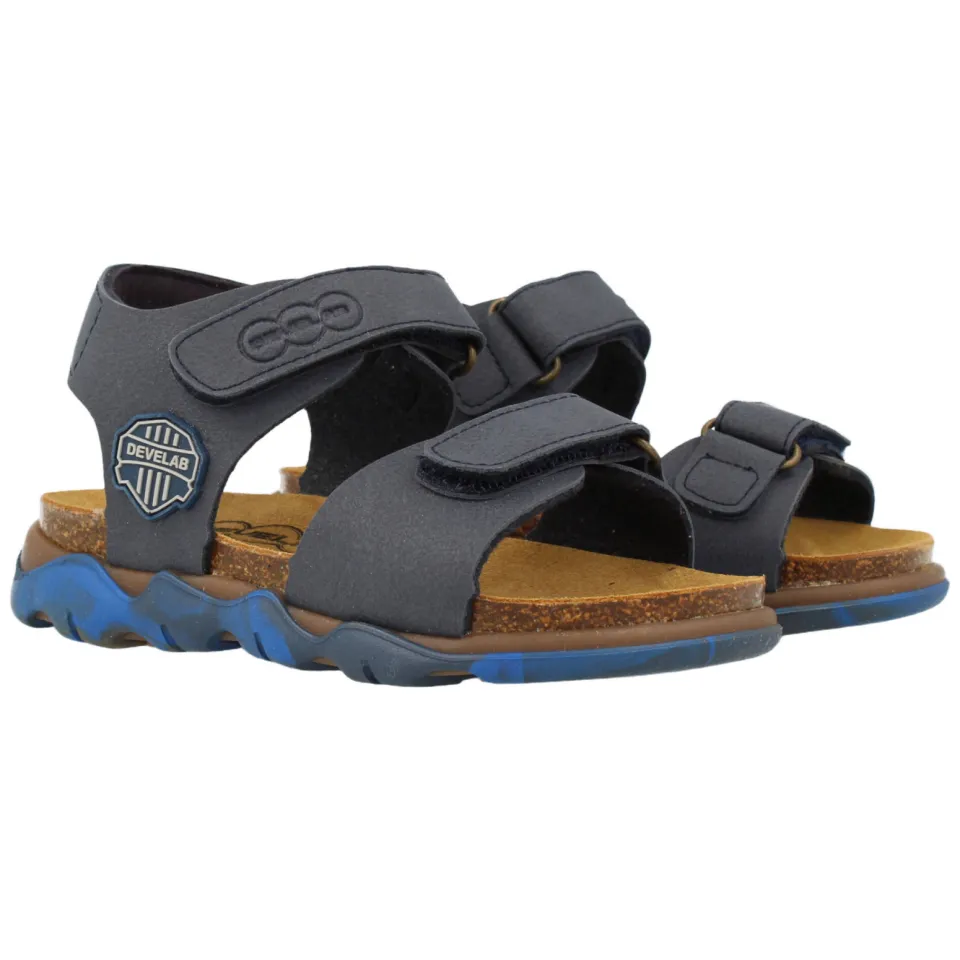 Develab sandalen donkerblauw, foto 4
