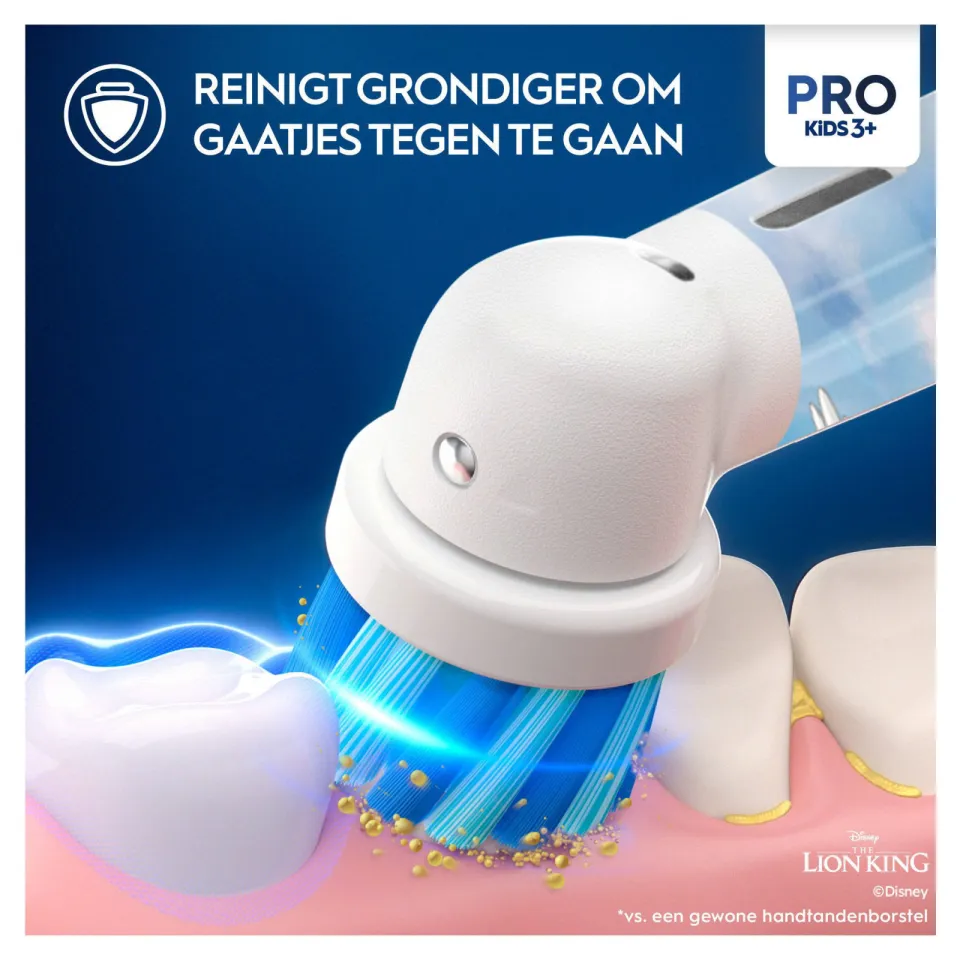 Oral-B Pro Kids The Lion King elektrische tandenborstel + Reisetui, foto 5